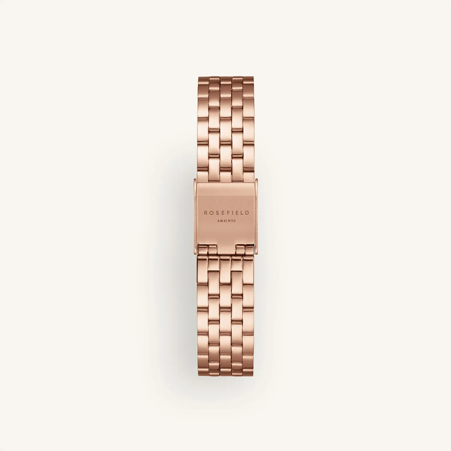 Rosefield Ivy Rose Gold klokke roségull 21 × 26 mm