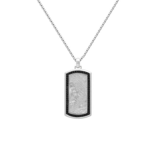Duxot Vezeto Silver Meteor klokke meteorittskive