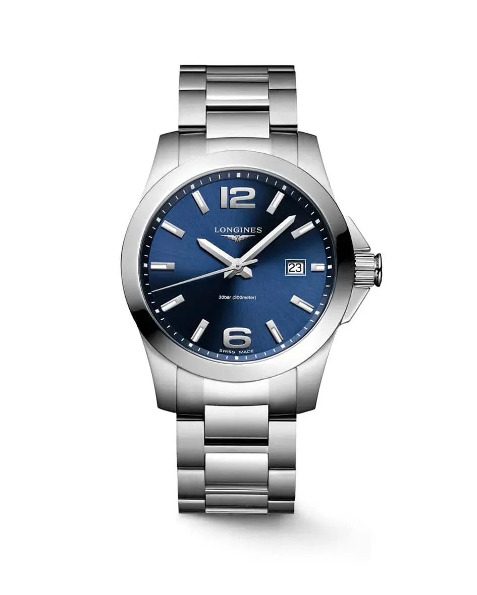 Longines Conquest 41mm L3.759.4.96.6 armbåndsur