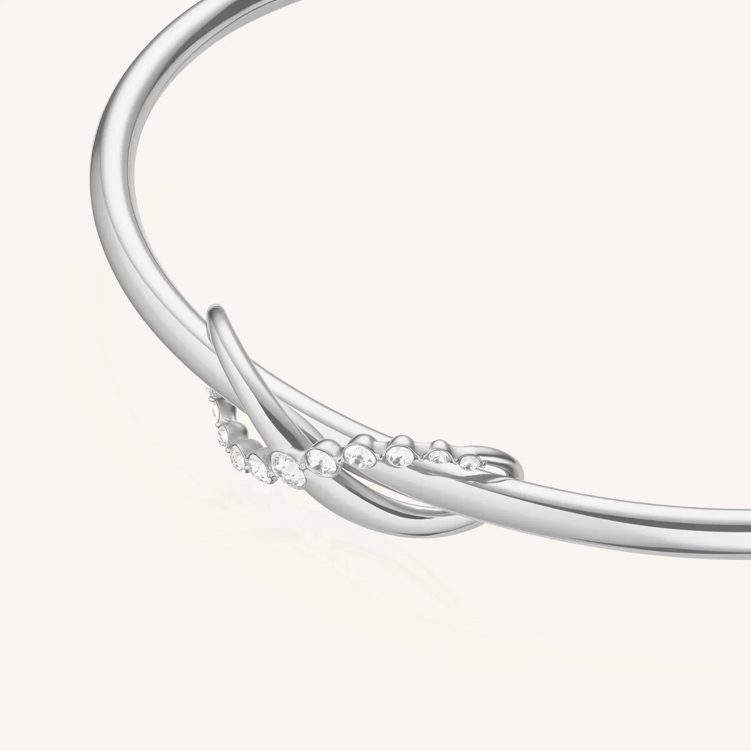 Rosefield Infinity Bangle armring gull