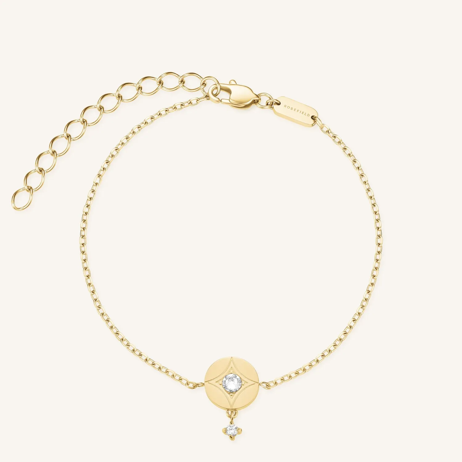 Rosefield Star Coin Bracelet armbånd gull/sølv