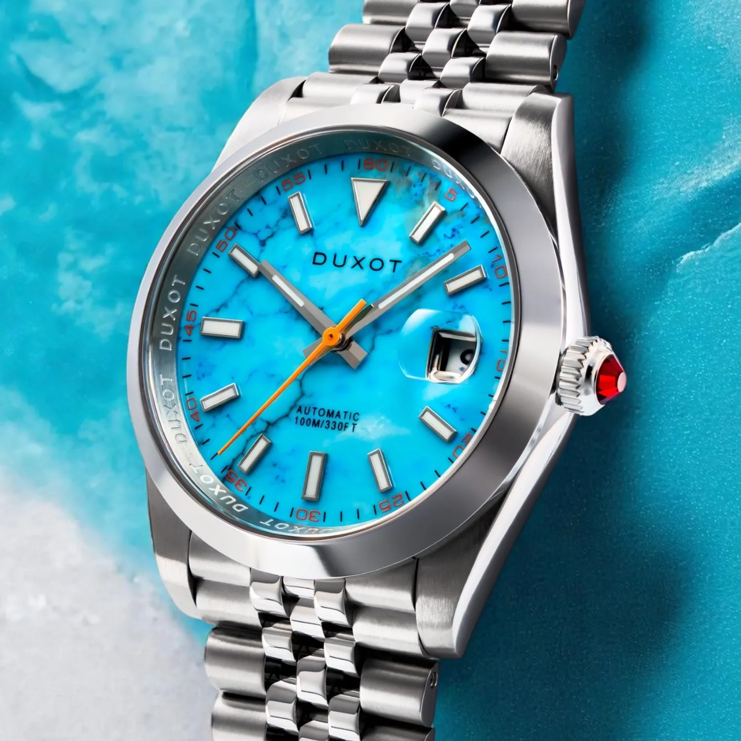Duxot Vezeto Turquoise automatisk klokke