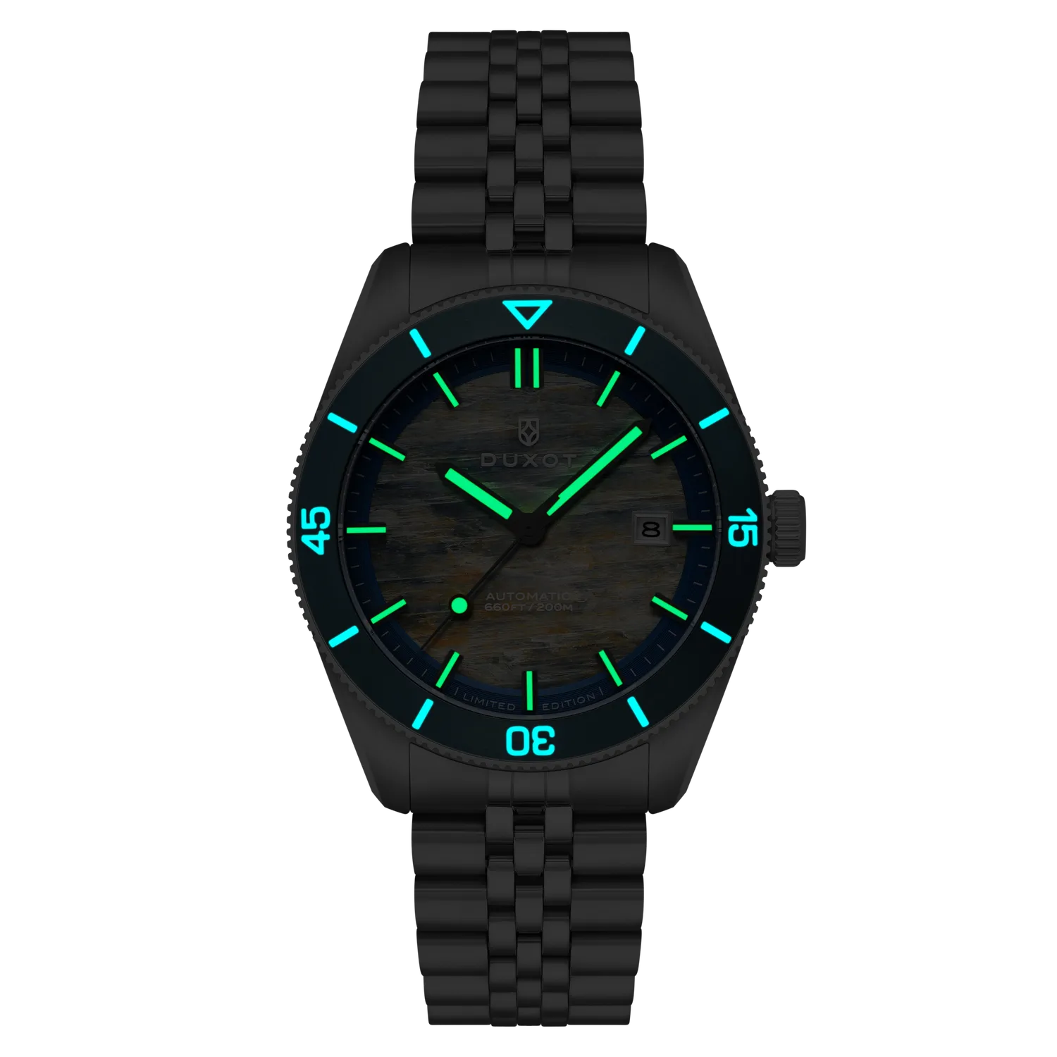 Duxot Pacifico Pietersite automatisk klokke steinskive