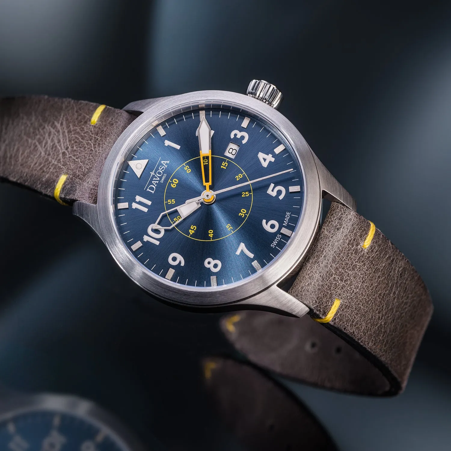 DAVOSA Neoteric Pilot pilotklokke automatisk 42 mm stål