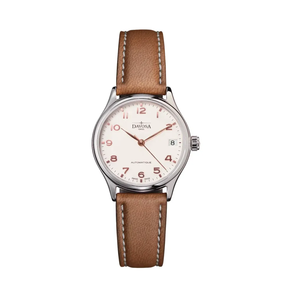 DAVOSA Classic Vegan automatisk dameklokke