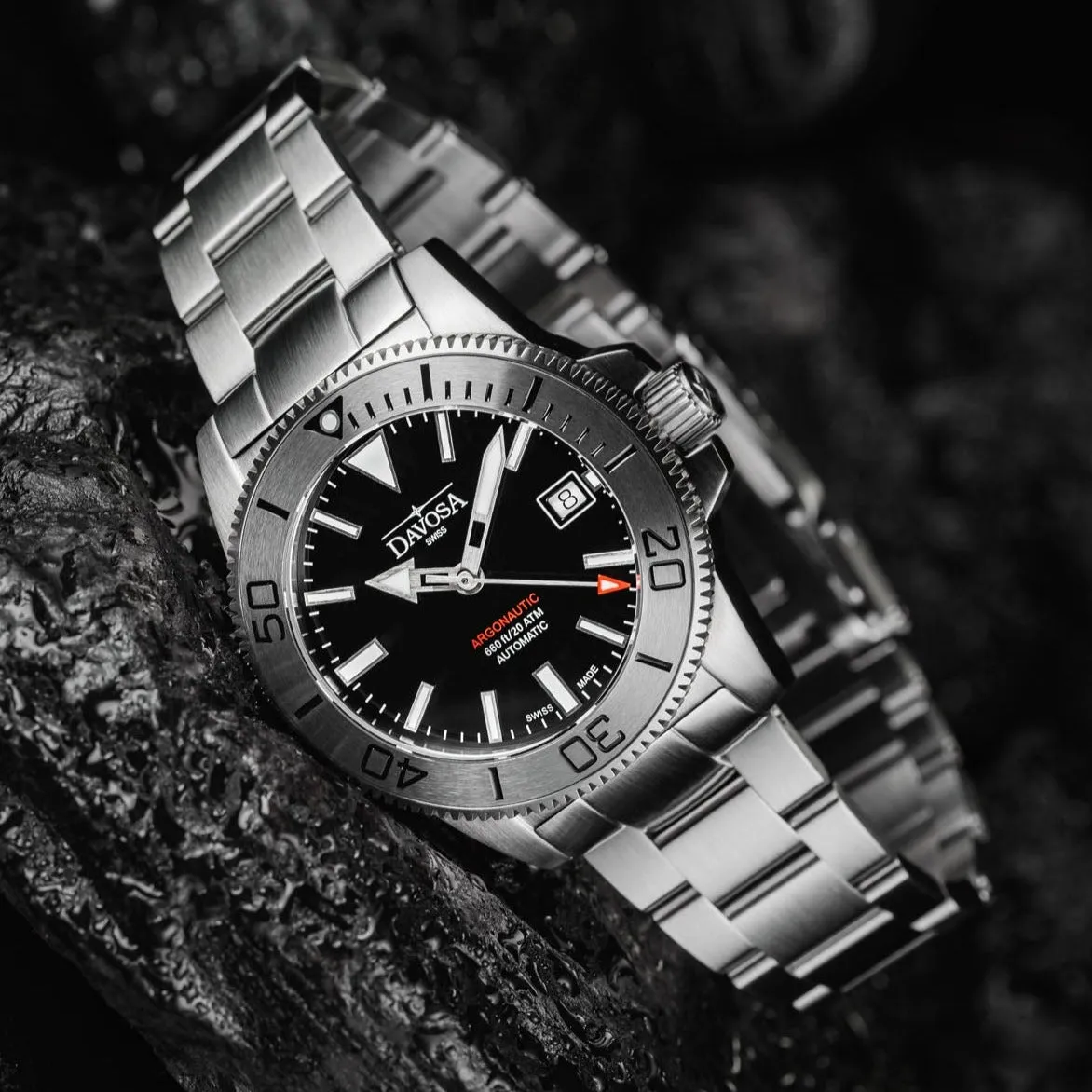 DAVOSA Argonautic 39 BS dykkerklokke 39 mm automatisk